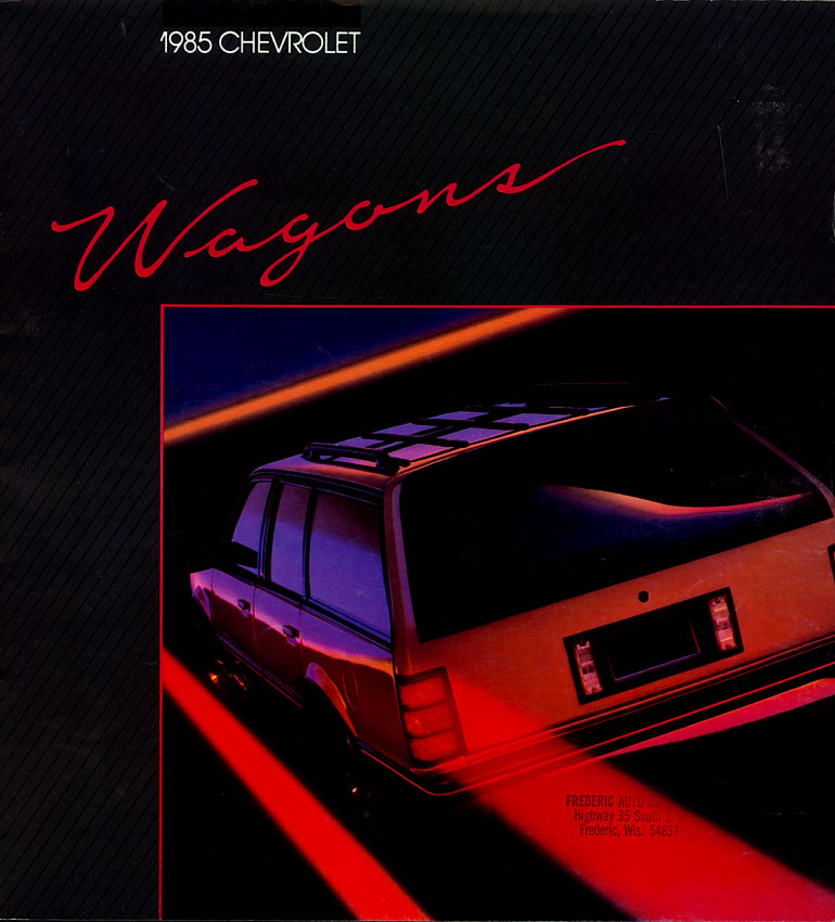 1985 Chevrolet Wagons Brochure Page 1